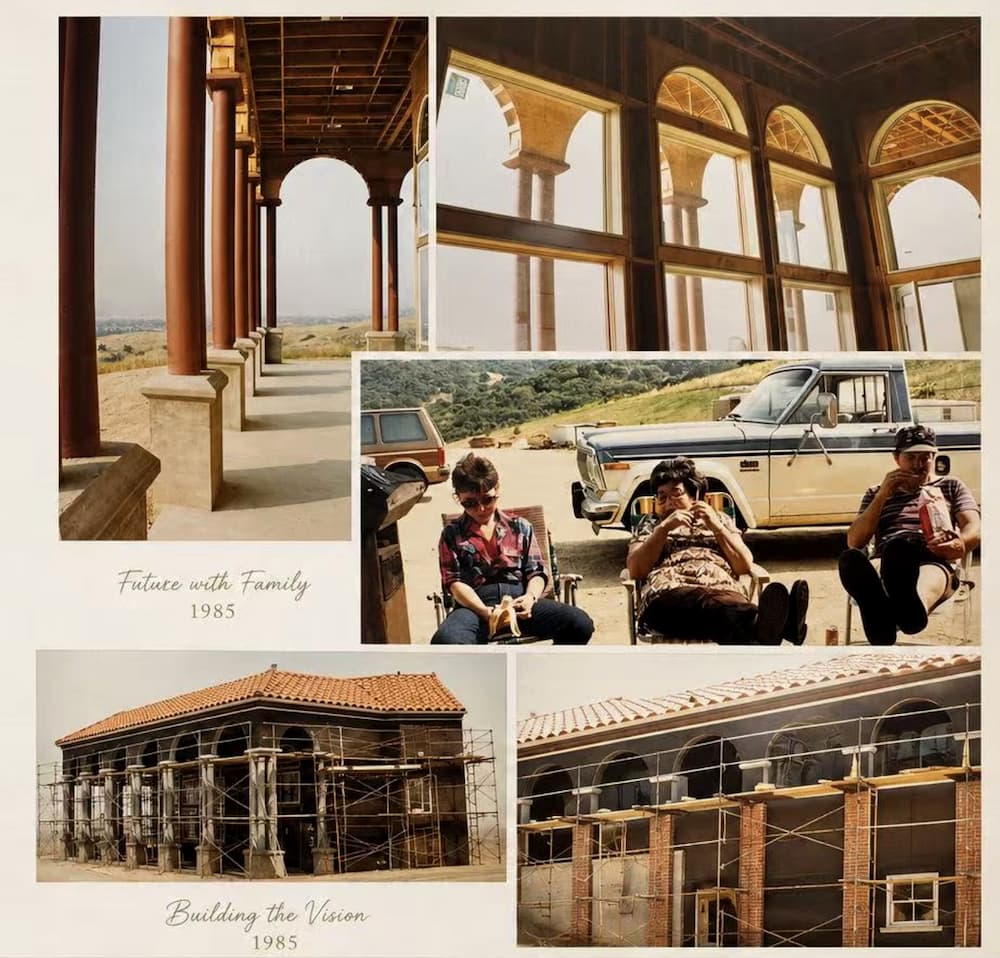 1985 Rowland Crest construction archive collage